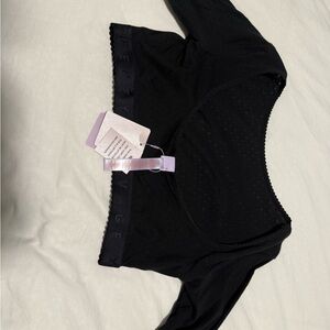 Elegant Black Women's Intimate Top